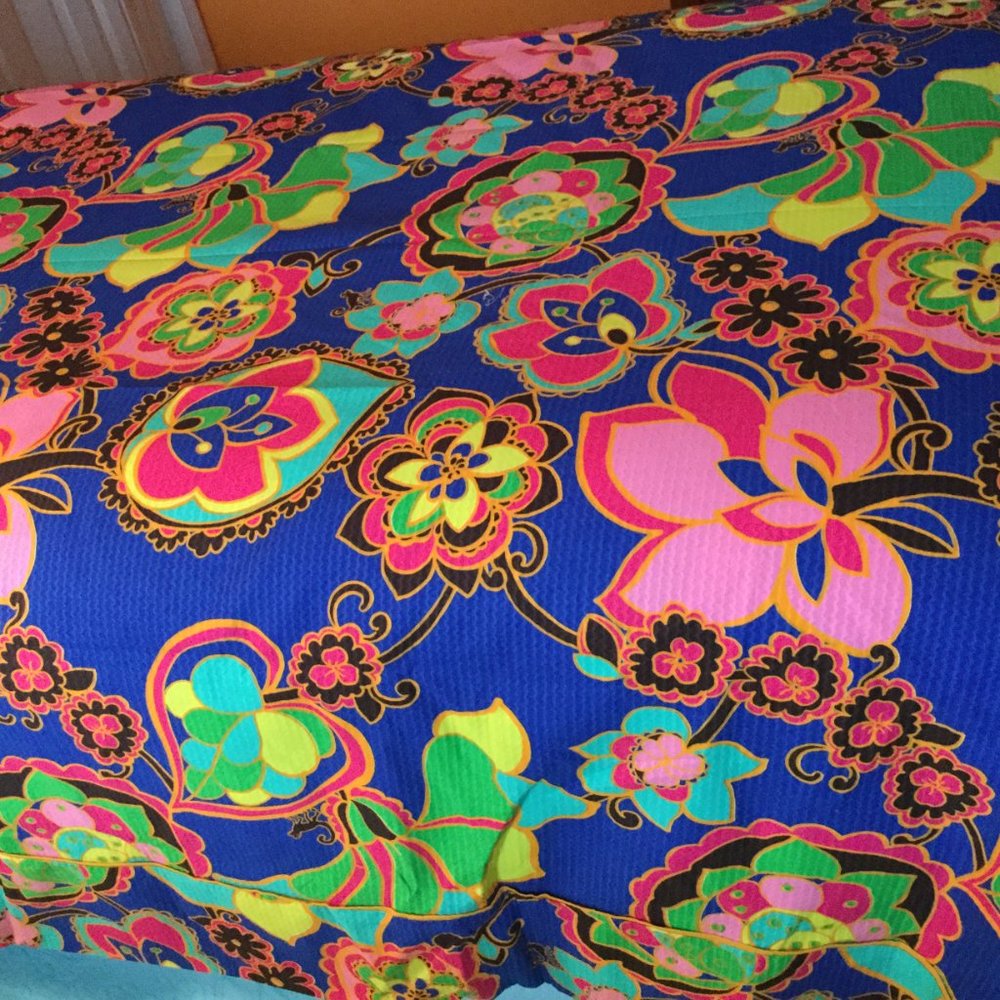 Lilly Pulitzer Starry Blue Drama Queen Twin / Twin XL Duvet - Picture 2 of 4